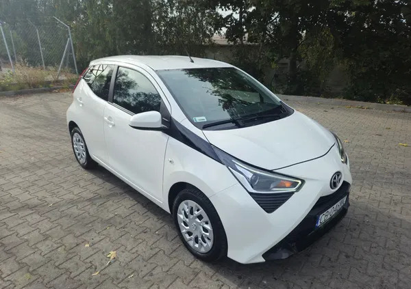 kujawsko-pomorskie Toyota Aygo cena 44900 przebieg: 55000, rok produkcji 2021 z Słubice